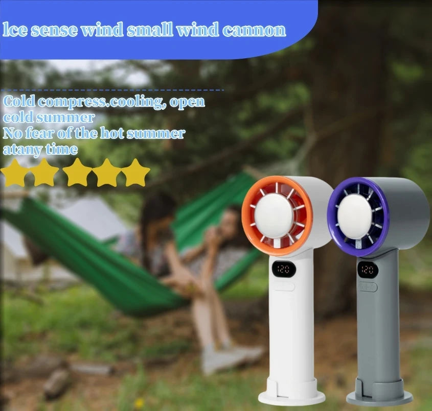 Portable Ice Cooling Personal Fan