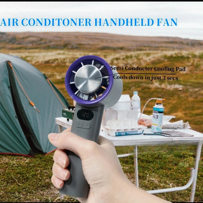 Portable Ice Cooling Personal Fan