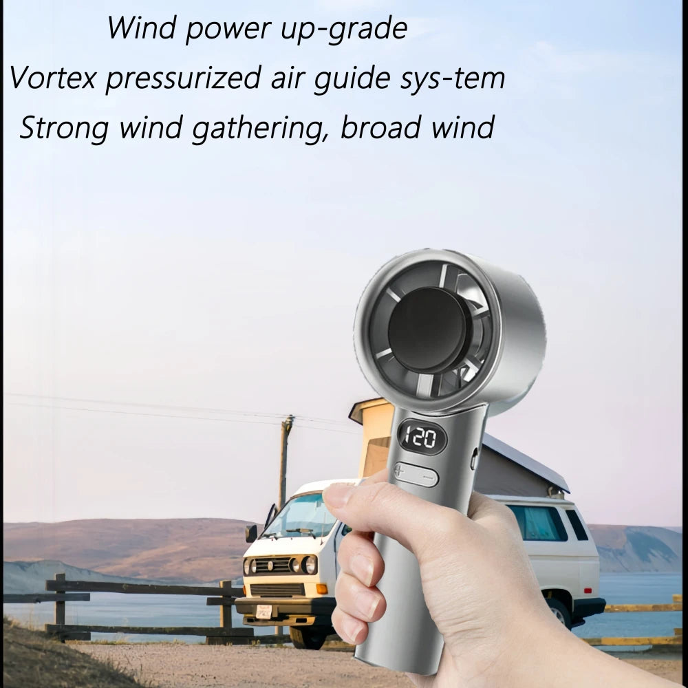 Portable Ice Cooling Personal Fan