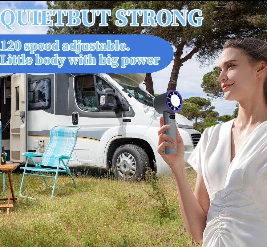 Portable Ice Cooling Personal Fan