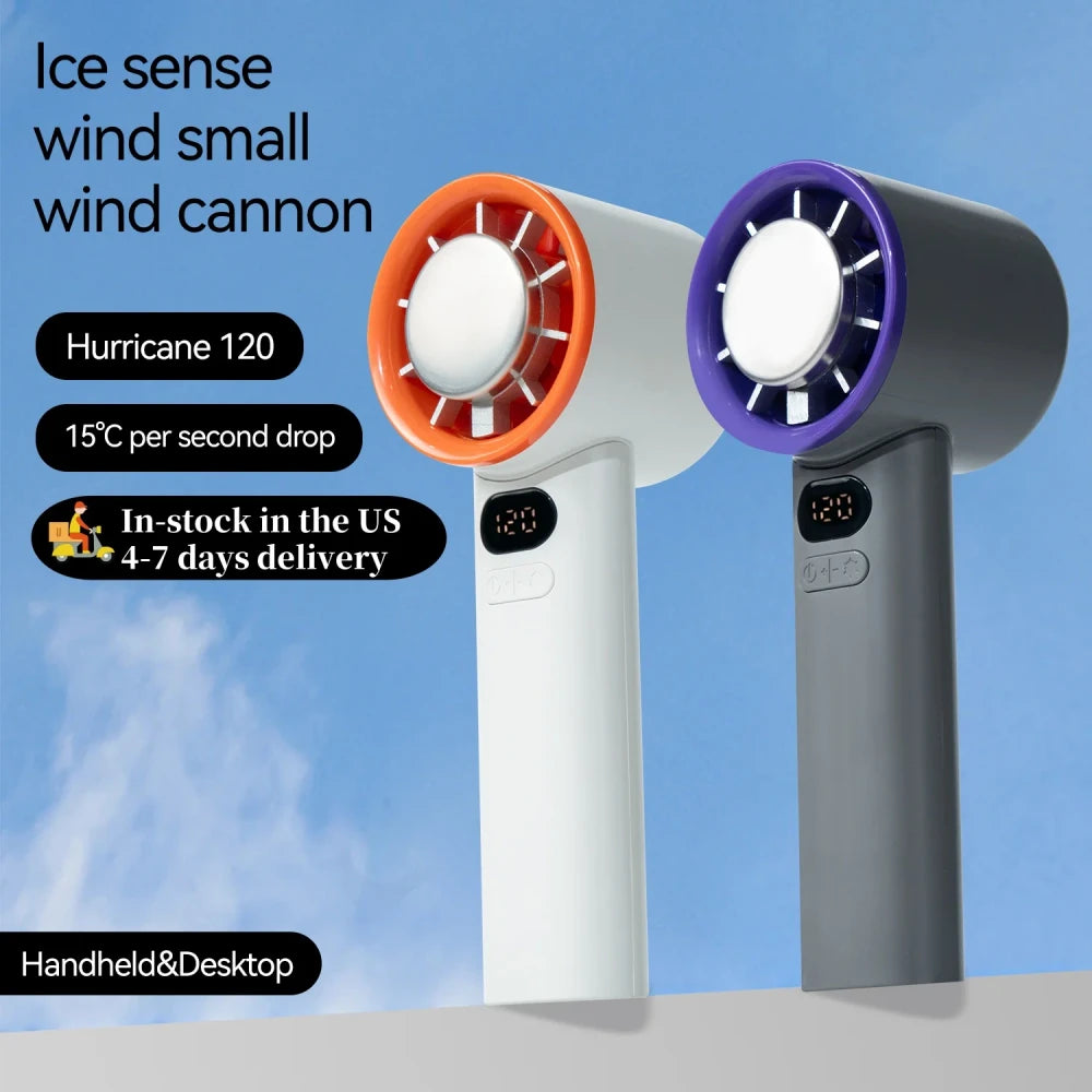 Portable Ice Cooling Personal Fan